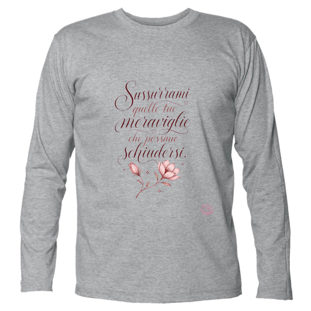 T-Shirt Unisex Manica Lunga Sussurrami