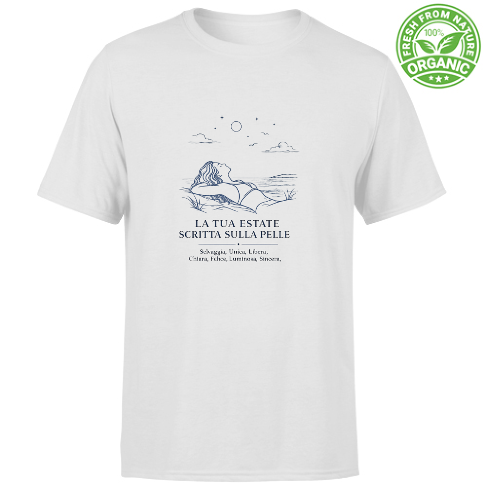 T-Shirt Unisex Organic La tua estate