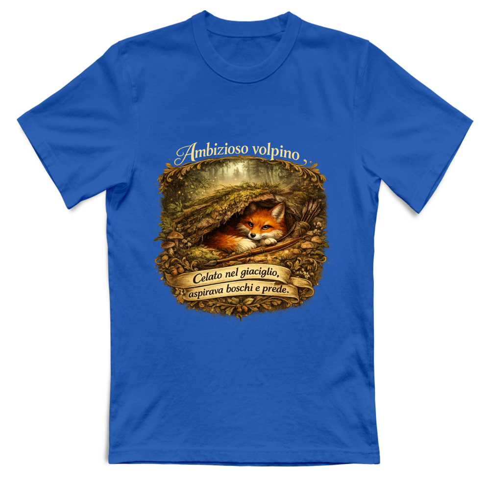 T-Shirt Unisex Ambizioso volpino