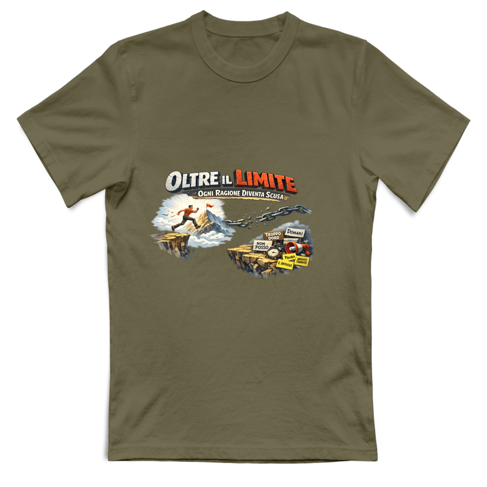 T-Shirt Bambino Oltre il limite