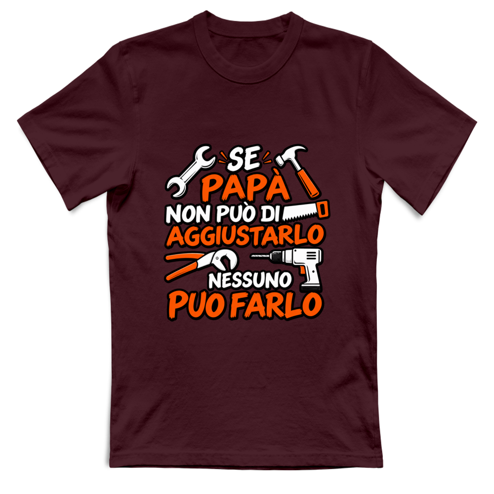 T-Shirt Unisex Se papà...