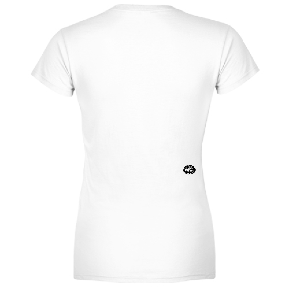 T-Shirt Donna Scollo V Non sono...