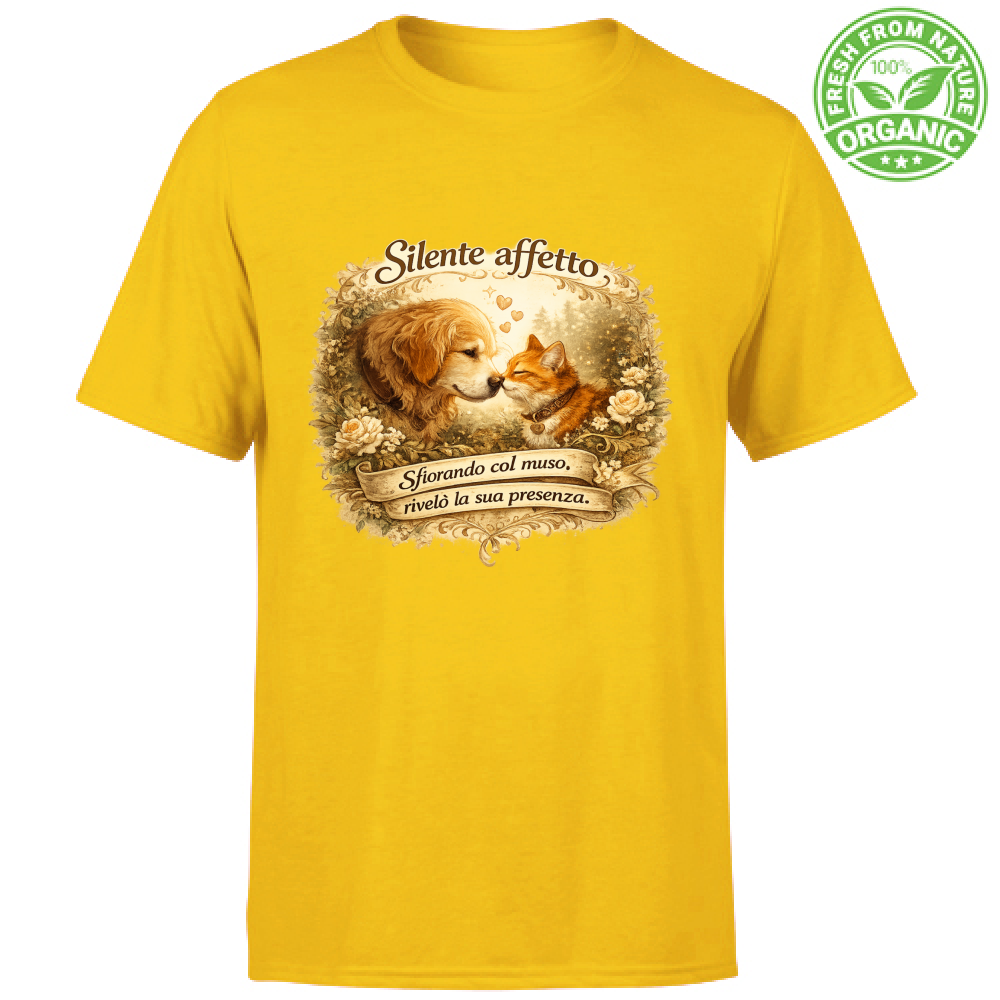 T-Shirt Unisex Organic Silente affetto