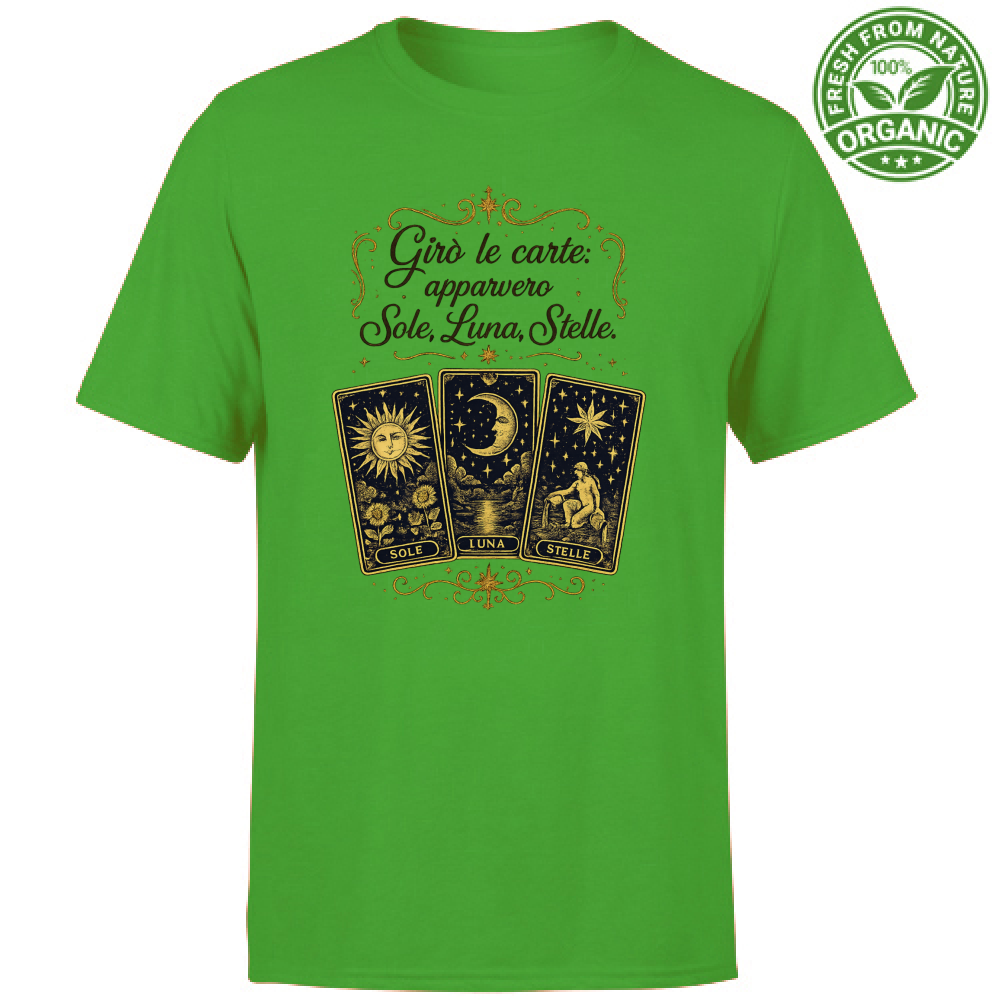 T-Shirt Unisex Organic Girò le carte