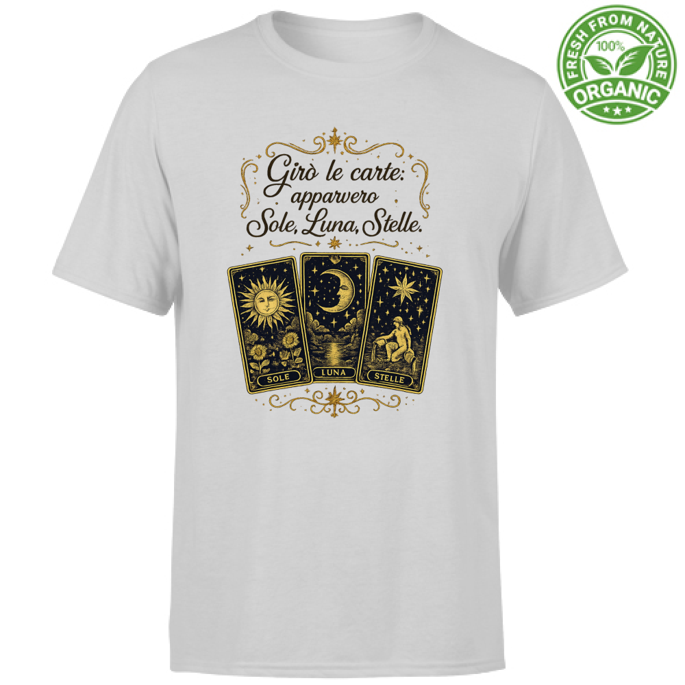 T-Shirt Unisex Organic Girò le carte