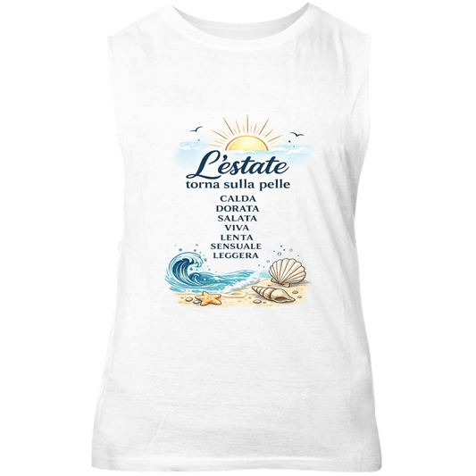 Canotta Unisex Estate sulla pelle