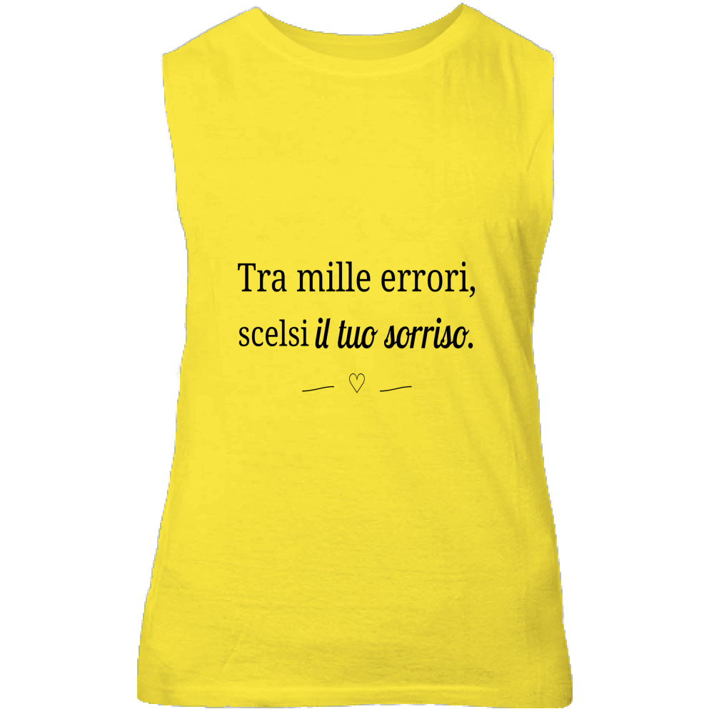 Canotta Unisex Tra mille errori