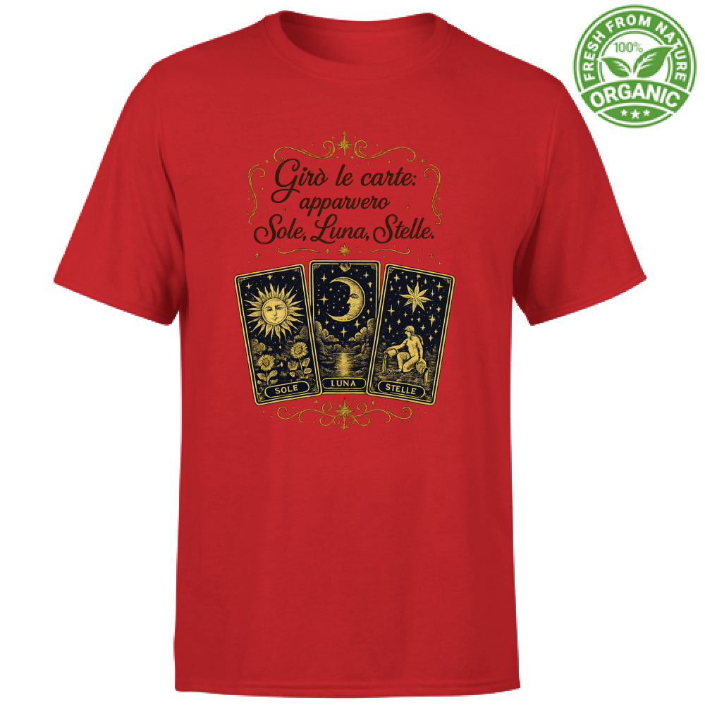 T-Shirt Unisex Organic Girò le carte
