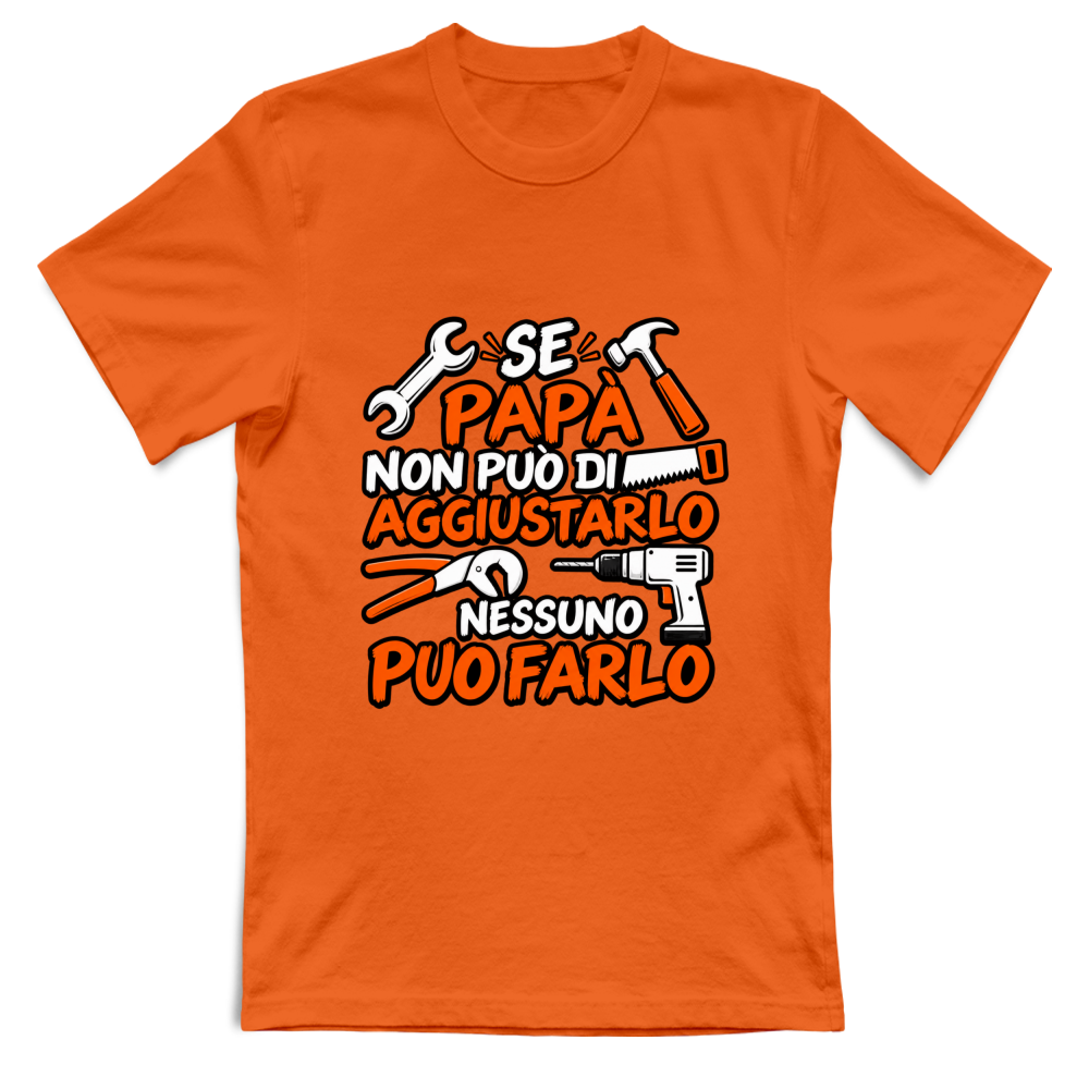 T-Shirt Unisex Se papà...