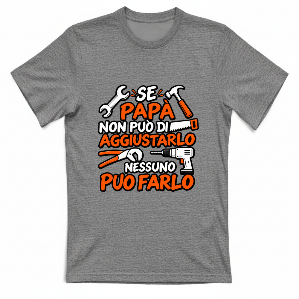 T-Shirt Bambino Se papà...