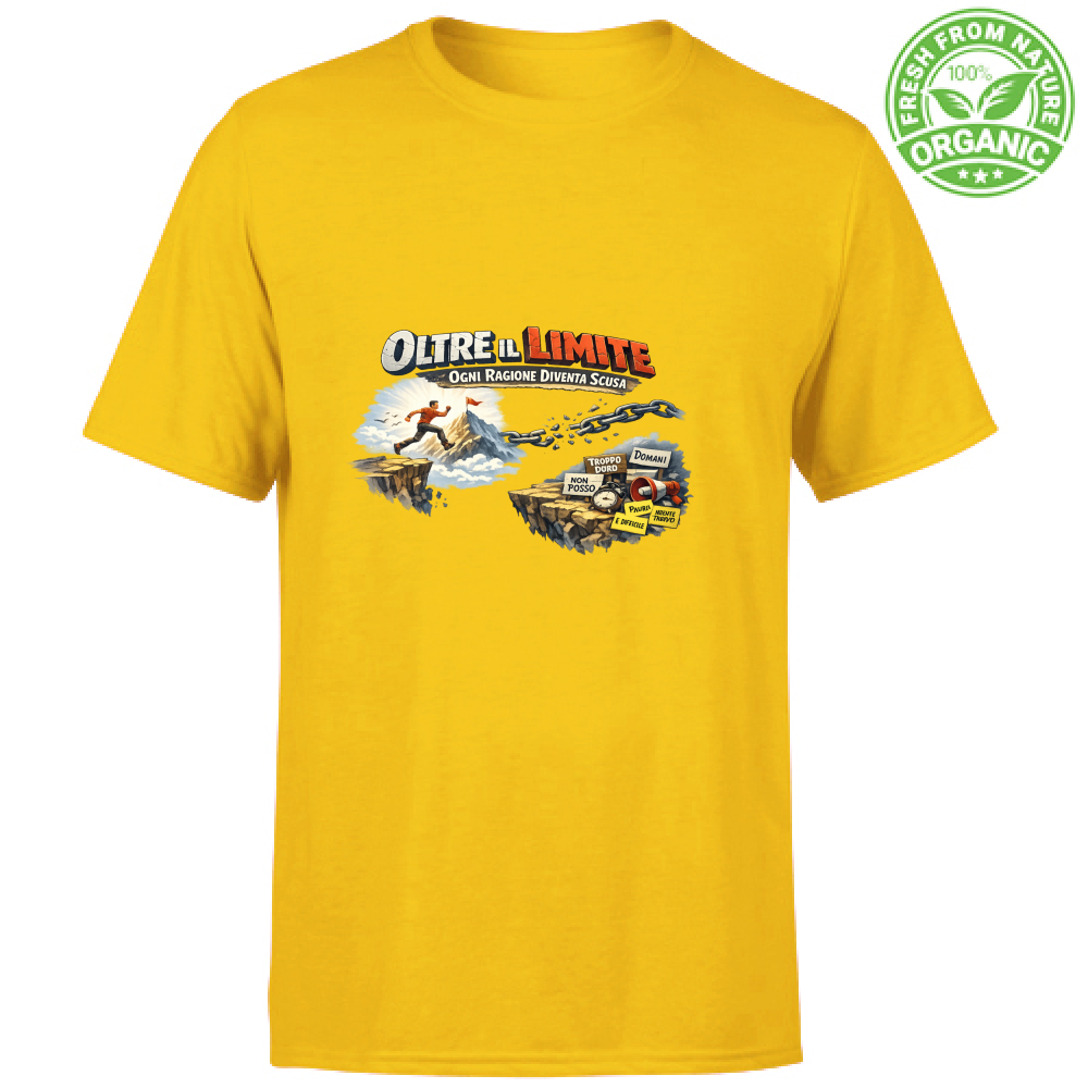 T-Shirt Unisex Organic Oltre il limite