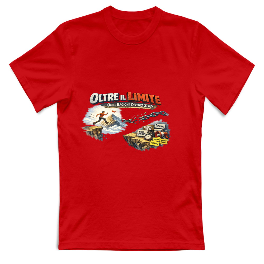 T-Shirt Bambino Oltre il limite