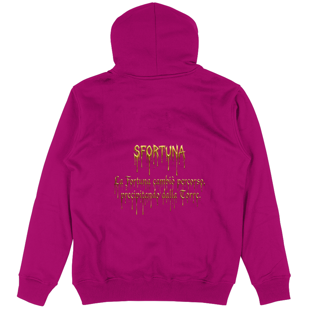Felpa Unisex con Cappuccio Sfortuna