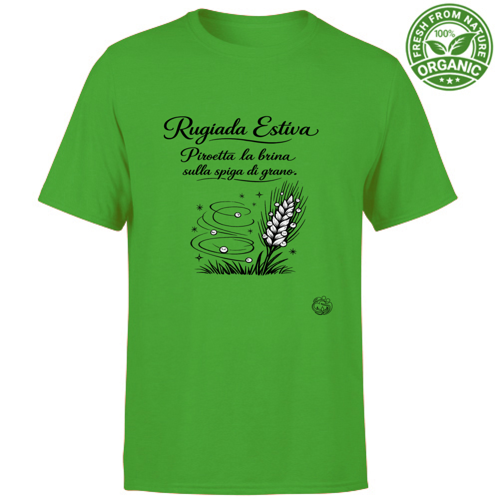 T-Shirt Unisex Organic Rugiada estiva