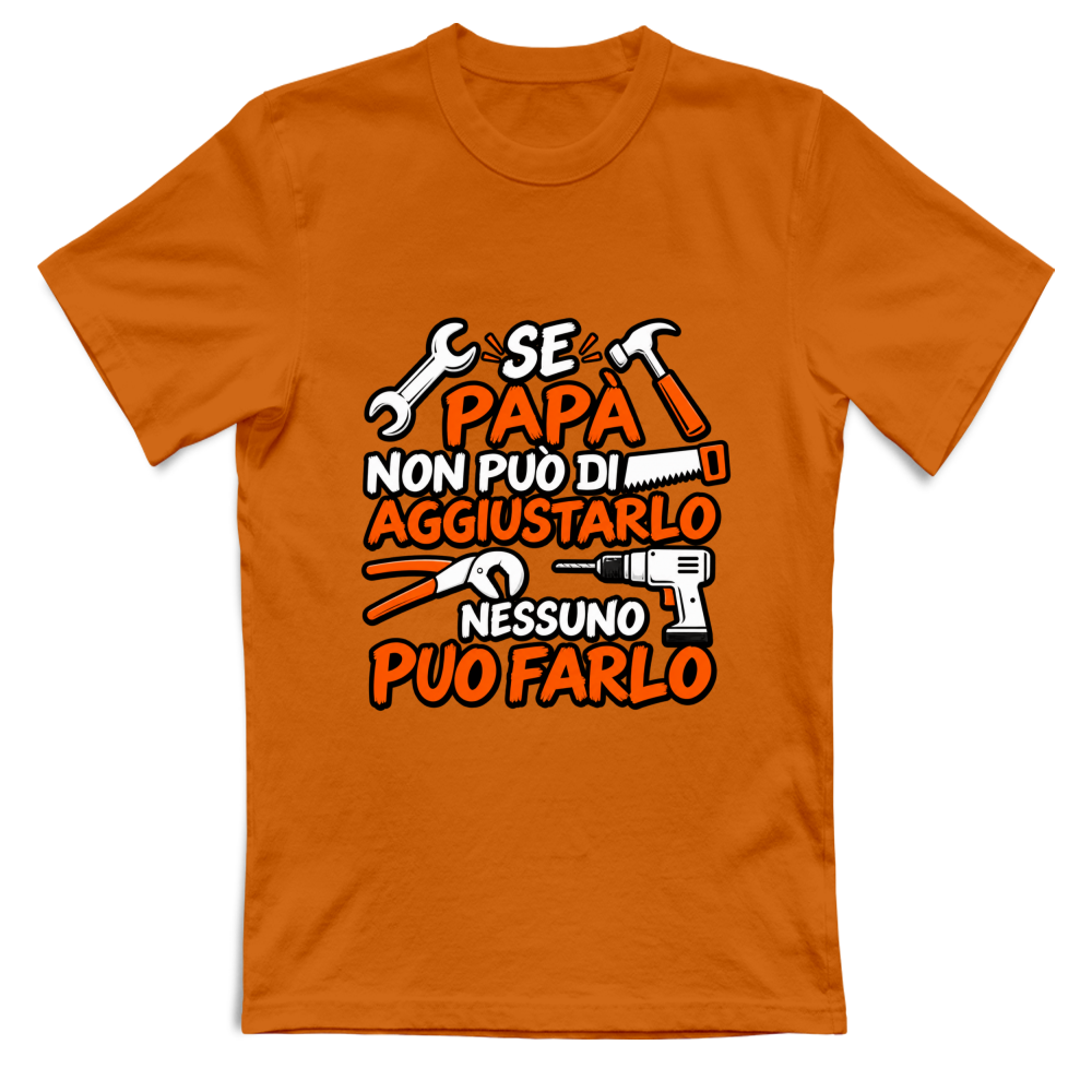 T-Shirt Unisex Se papà...