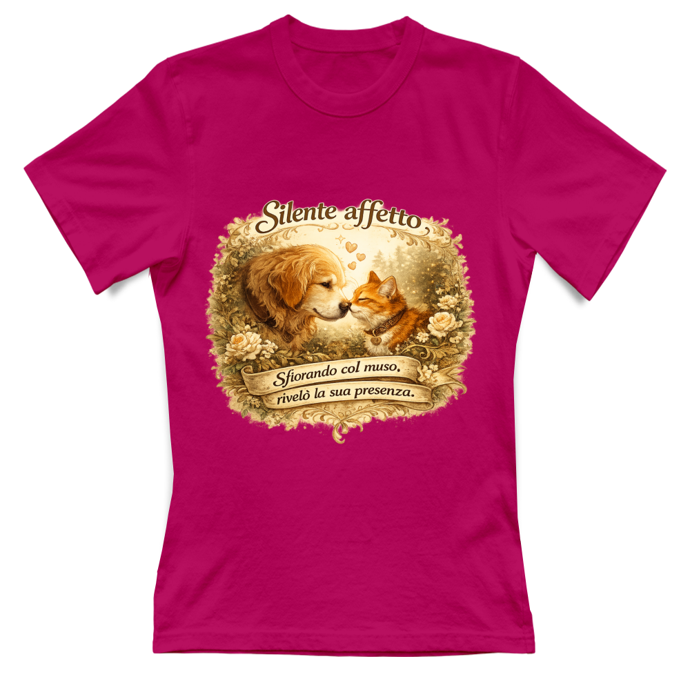 T-Shirt Donna Silente affetto