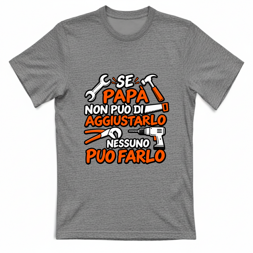 T-Shirt Unisex Se papà...
