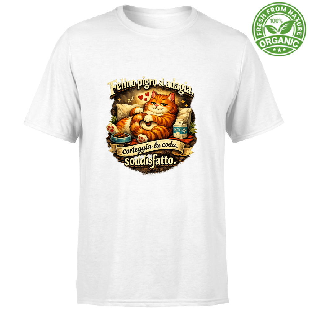 T-Shirt Bambino Organic Felino