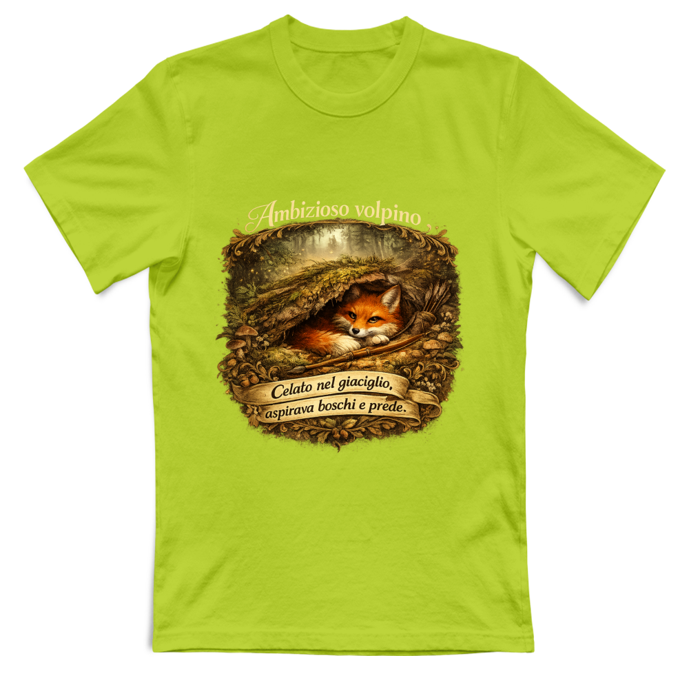 T-Shirt Unisex Ambizioso volpino