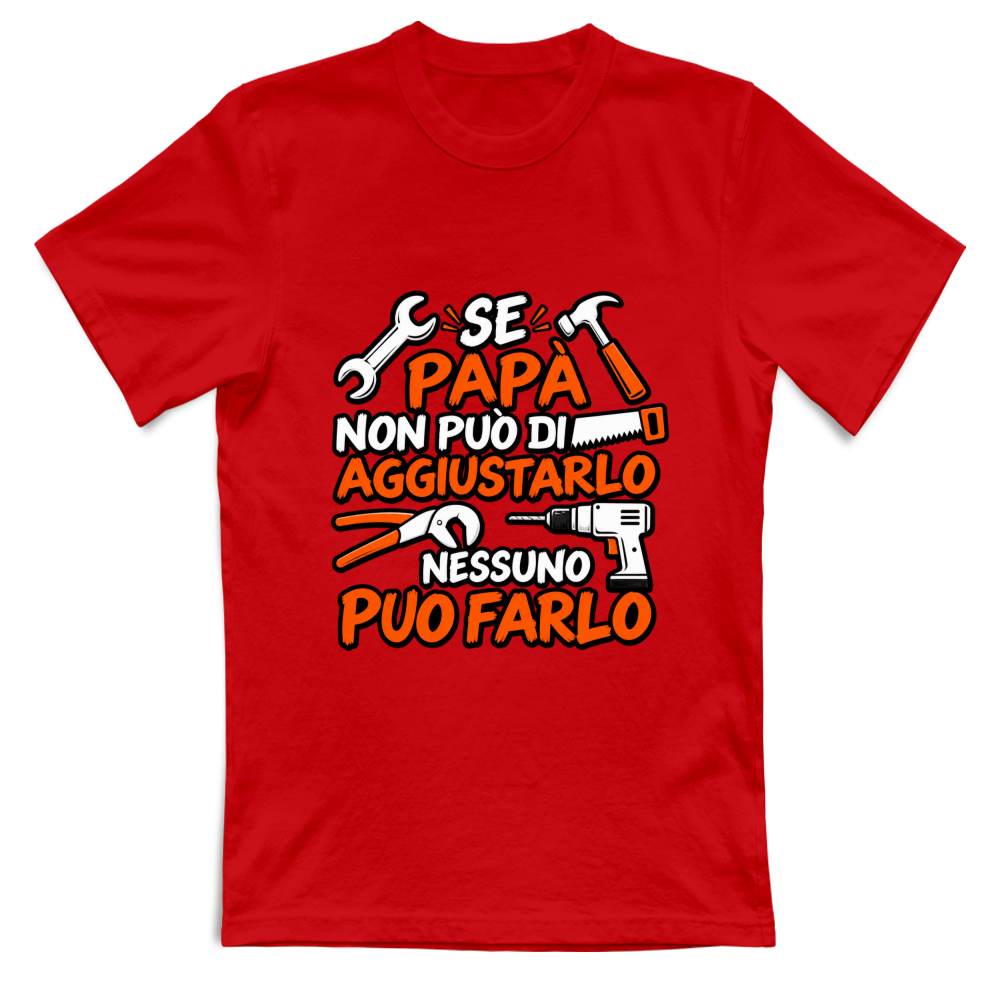 T-Shirt Unisex Se papà...