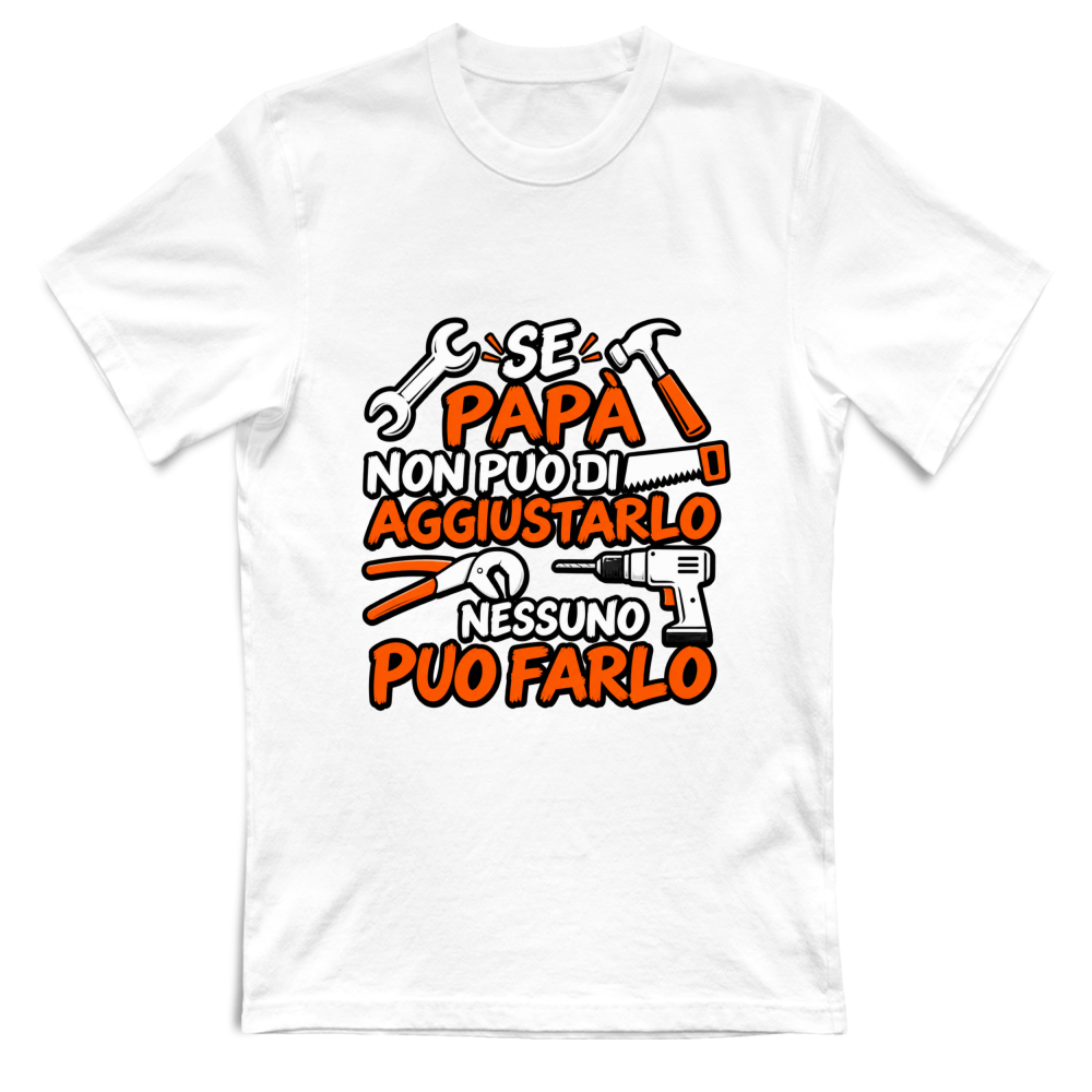 T-Shirt Unisex Se papà...