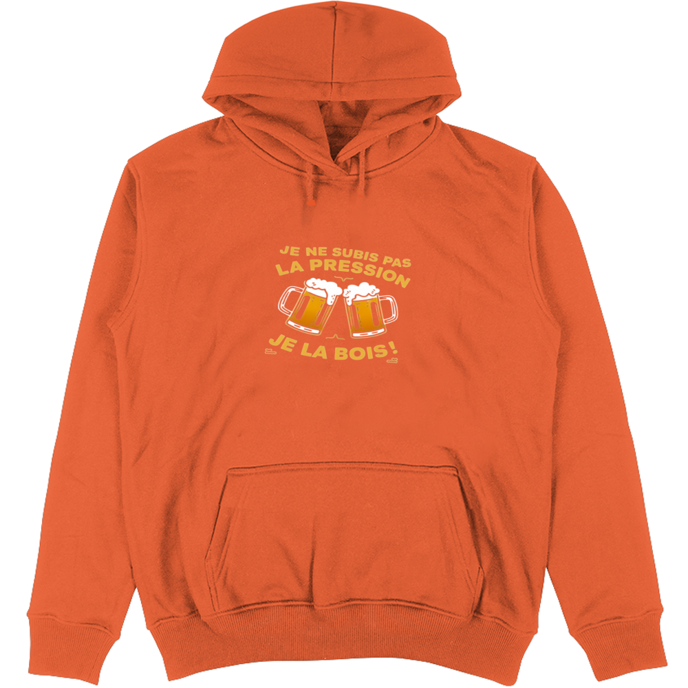 Felpa Unisex con Cappuccio La pression