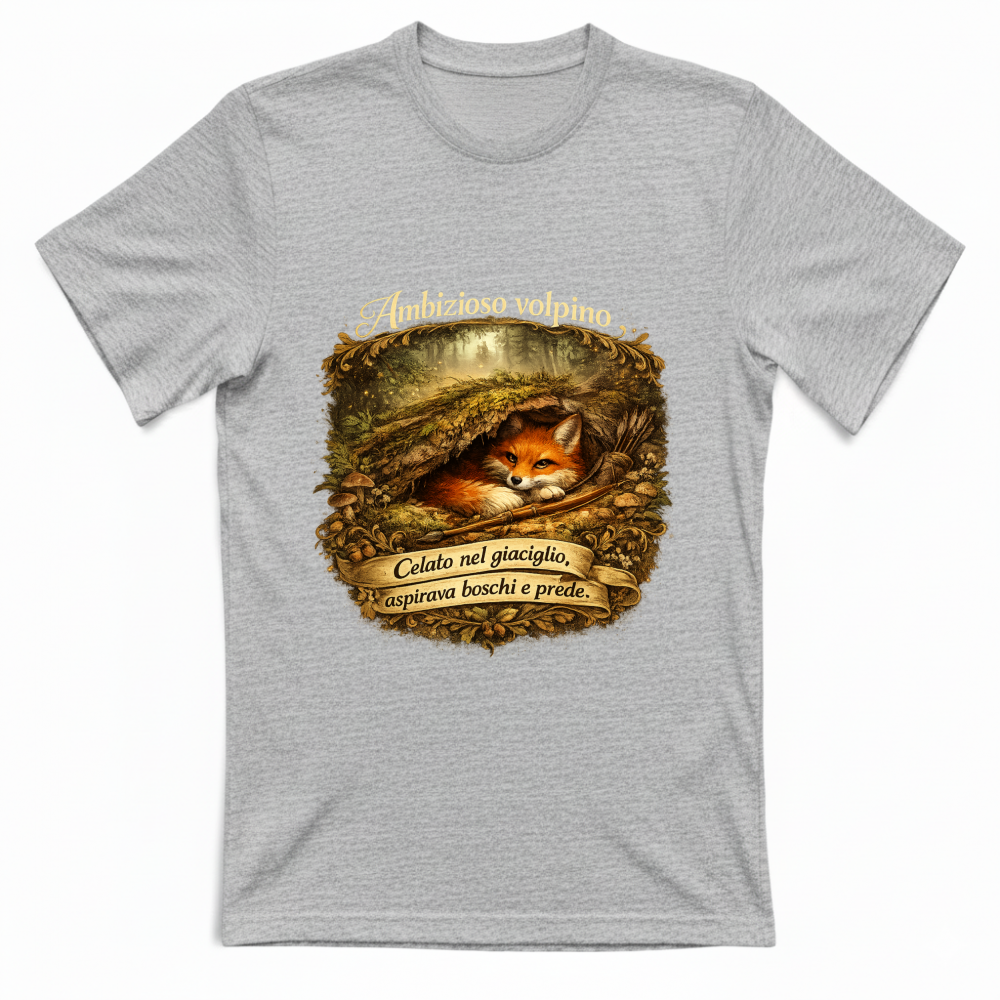 T-Shirt Unisex Ambizioso volpino