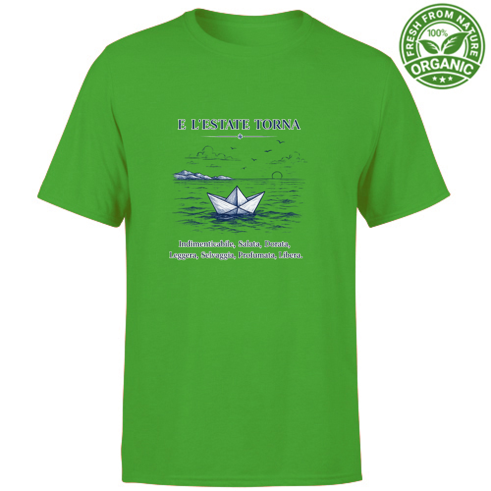 T-Shirt Unisex Organic Estate torna
