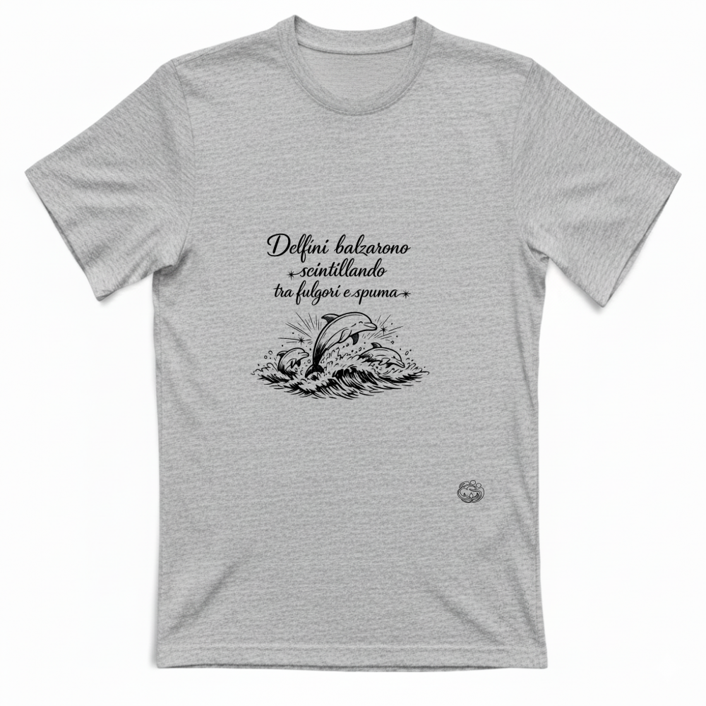 T-Shirt Bambino Delfini