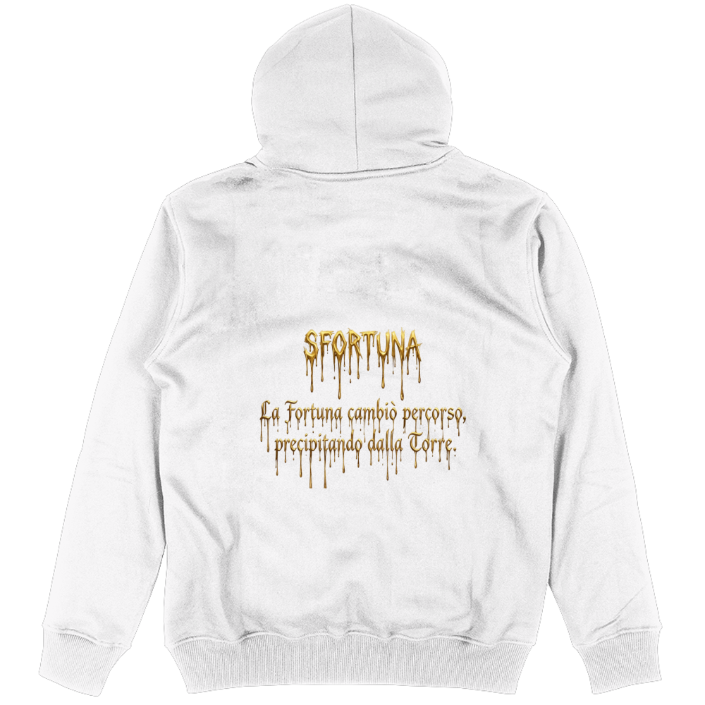 Felpa Unisex con Cappuccio Sfortuna