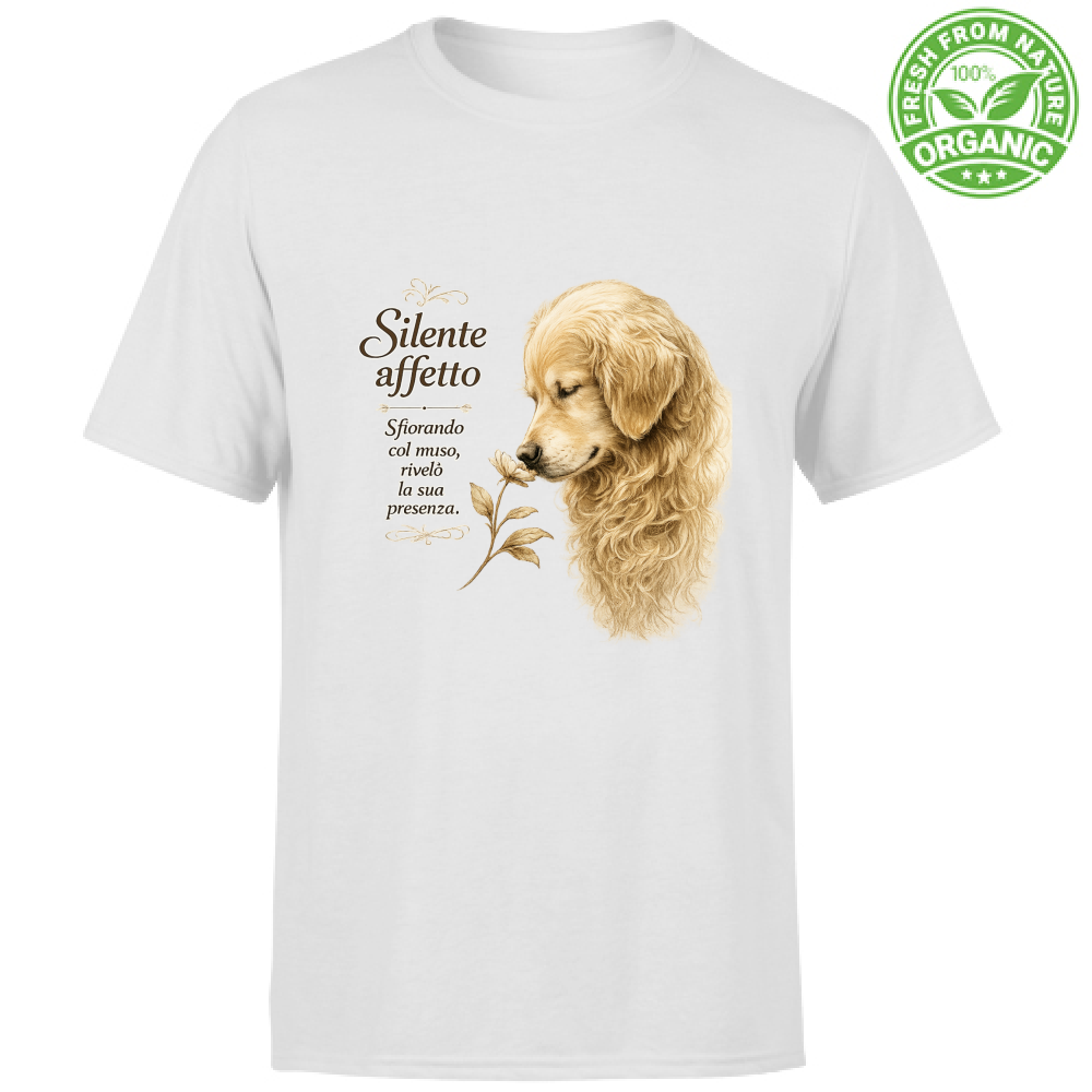 T-Shirt Unisex Organic Silente affetto