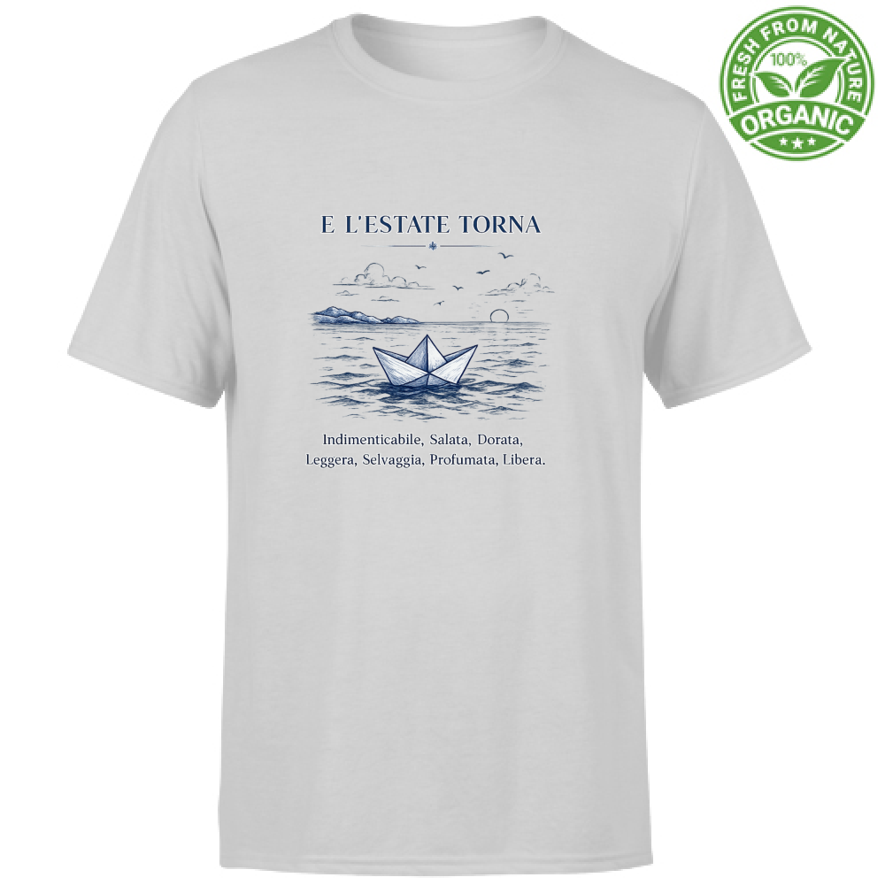 T-Shirt Unisex Organic Estate torna