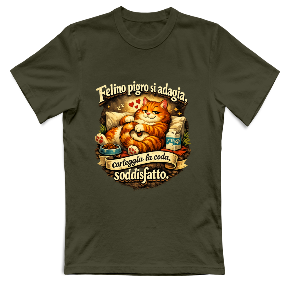 T-Shirt Unisex Felino