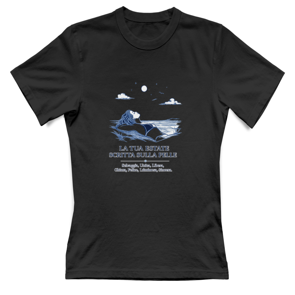 T-Shirt Donna La tua estate sulla pelle