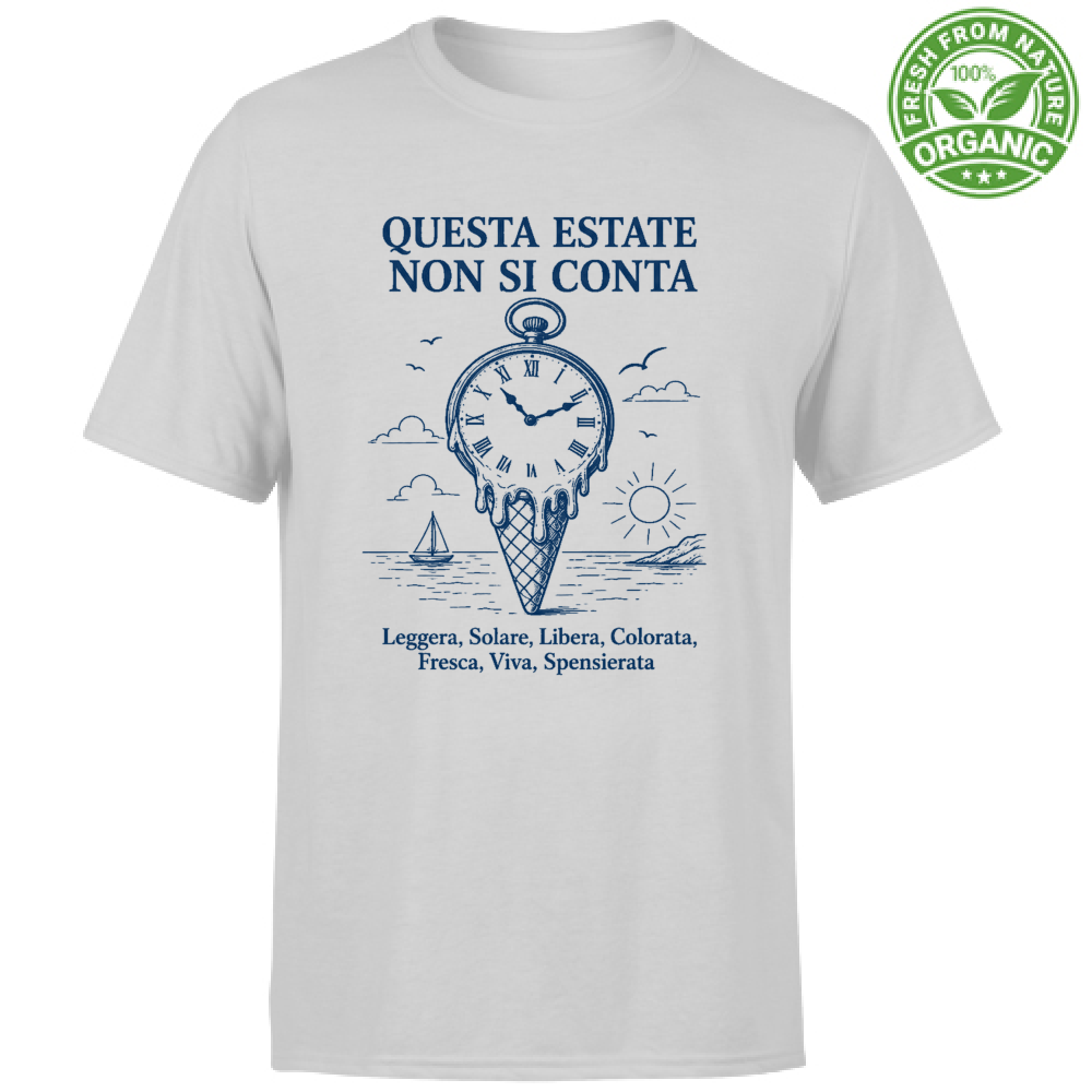 T-Shirt Unisex Organic Estate non si conta