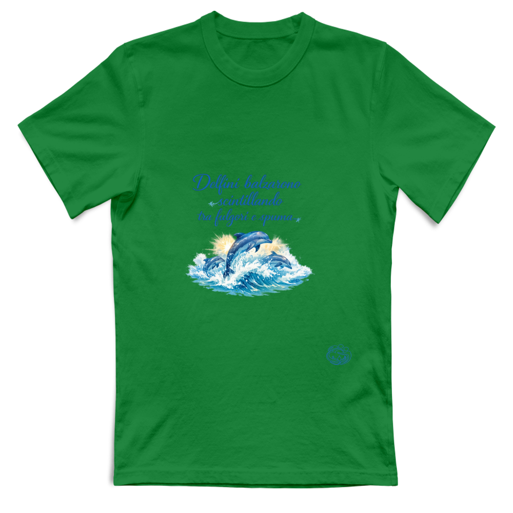 T-Shirt Bambino Delfini