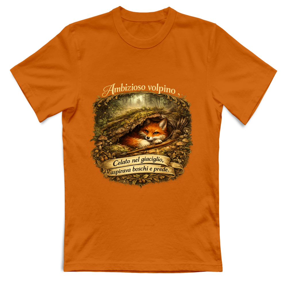 T-Shirt Unisex Ambizioso volpino