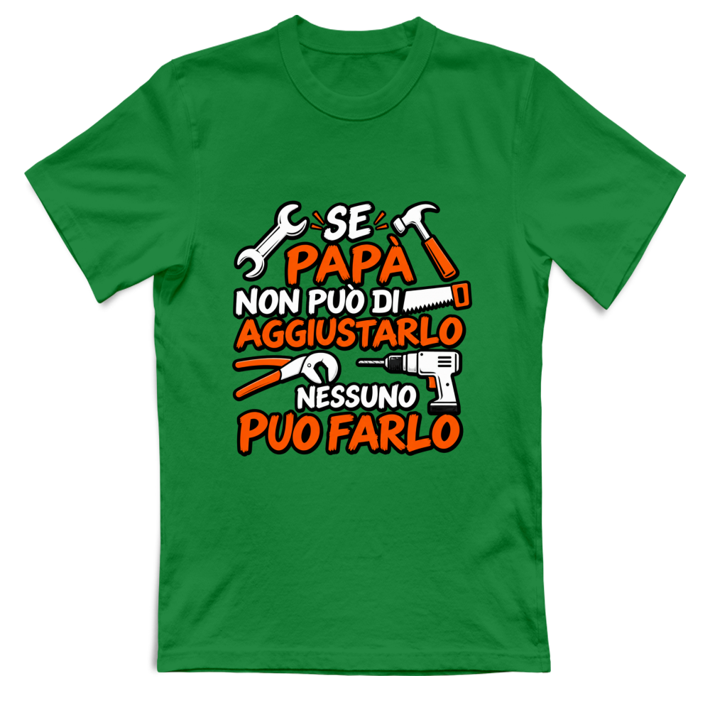 T-Shirt Bambino Se papà...