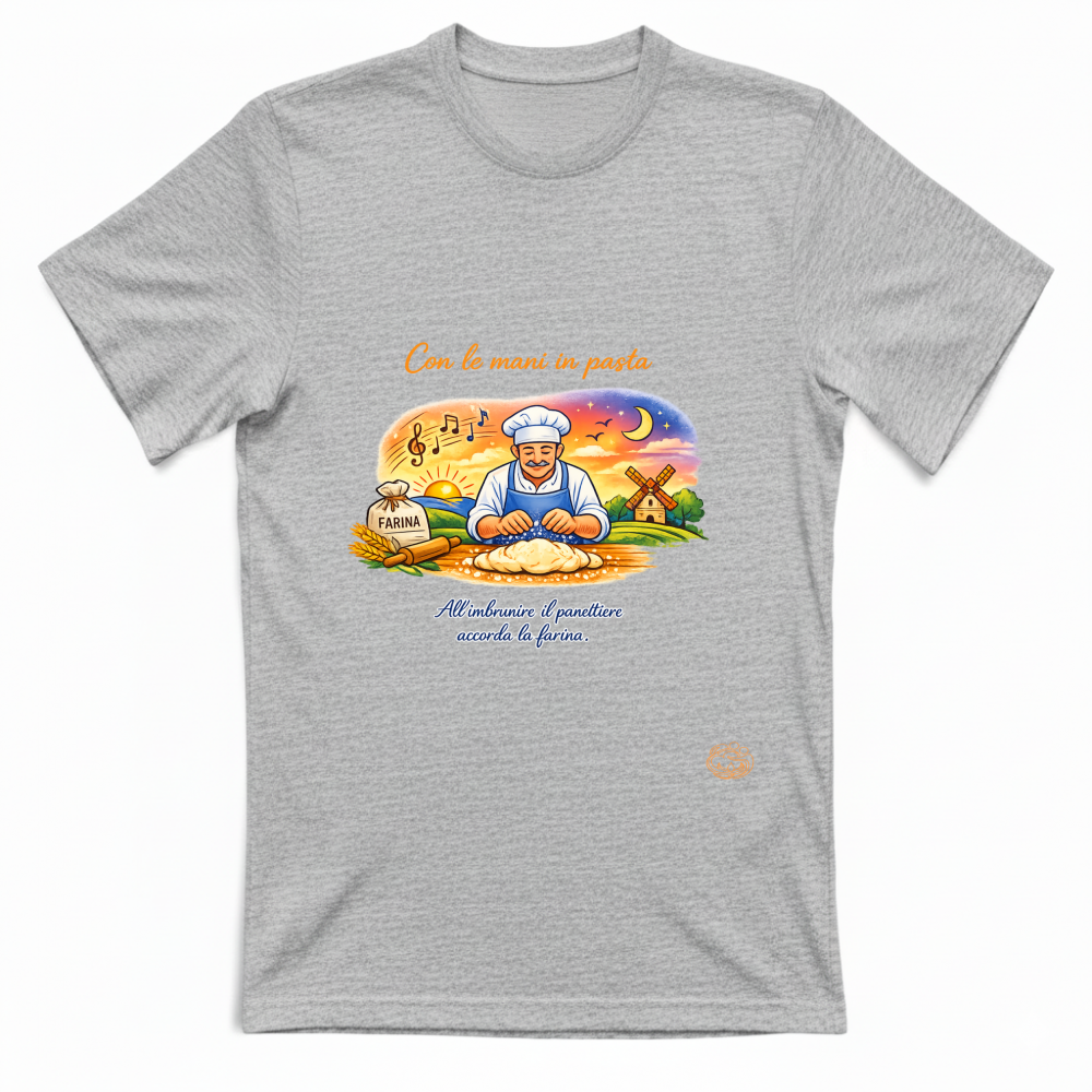T-Shirt Bambino Con le mani in pasta.