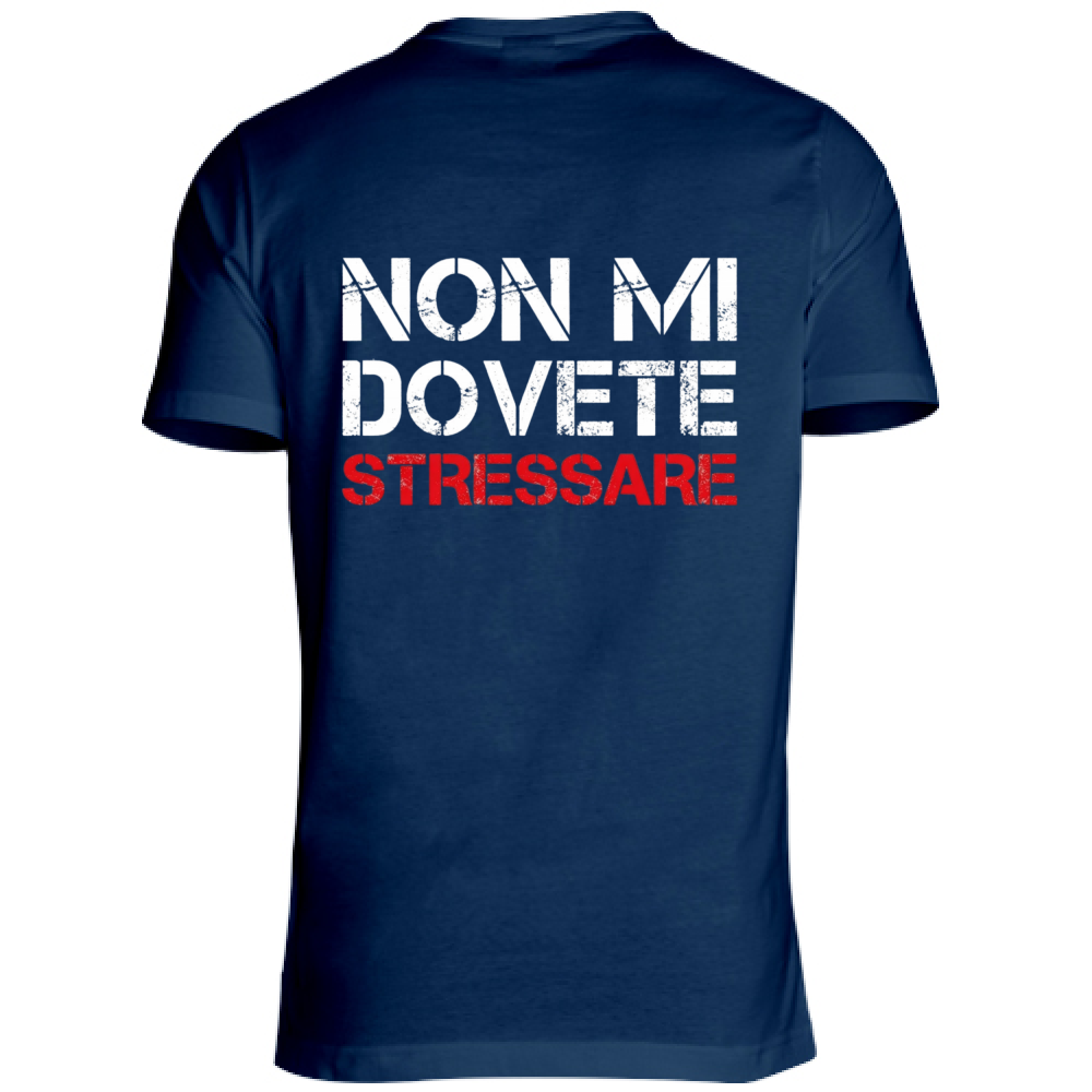 T-Shirt Unisex Scollo V NO STRESS