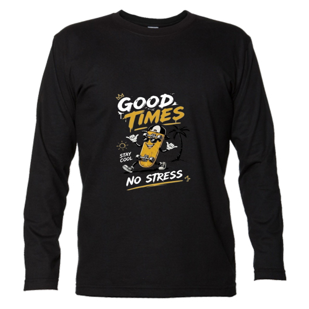 T-Shirt Unisex Manica Lunga Good Times