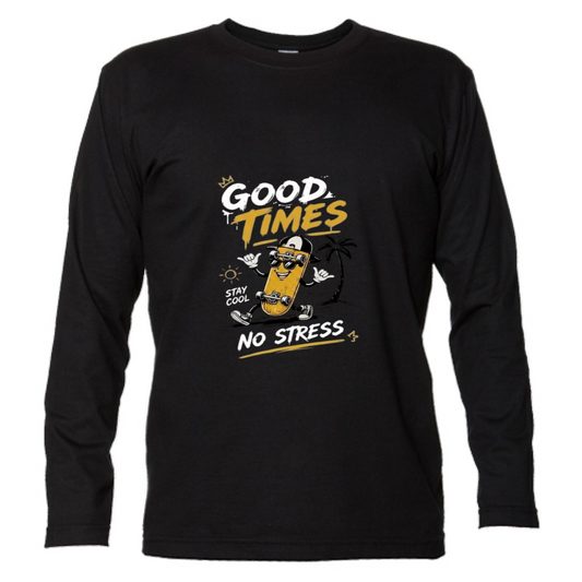 T-Shirt Unisex Manica Lunga Good Times