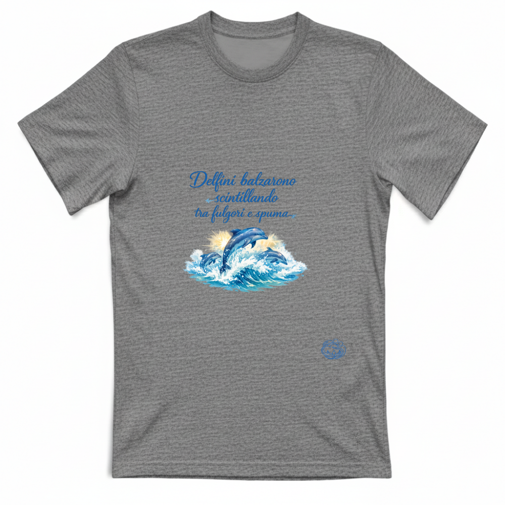 T-Shirt Bambino Delfini