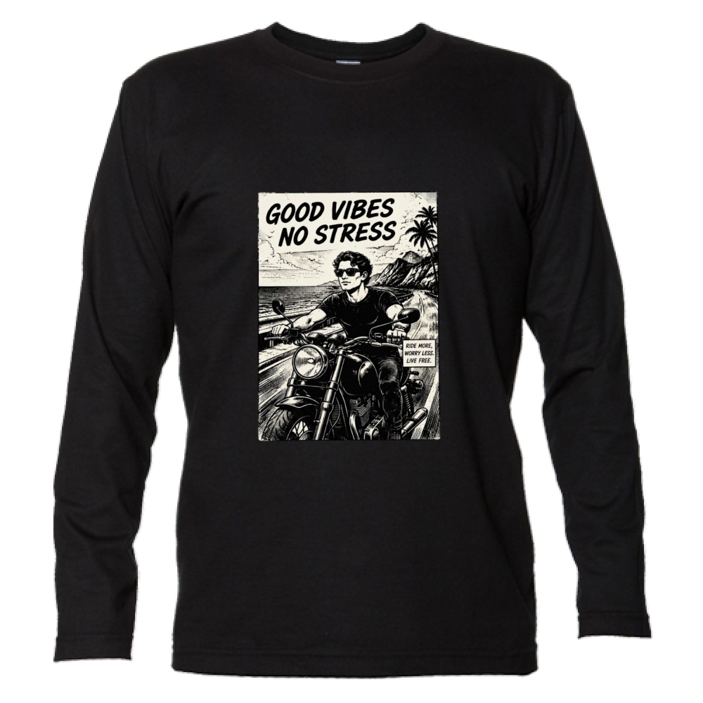 T-Shirt Unisex Manica Lunga Good Vibes