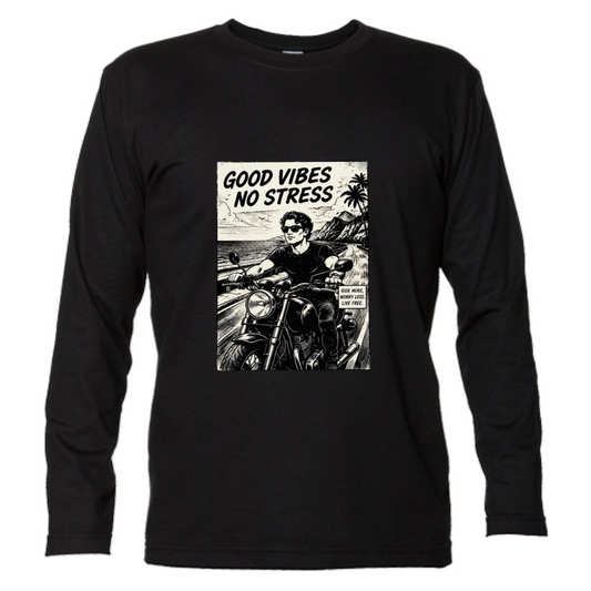 T-Shirt Unisex Manica Lunga Good Vibes