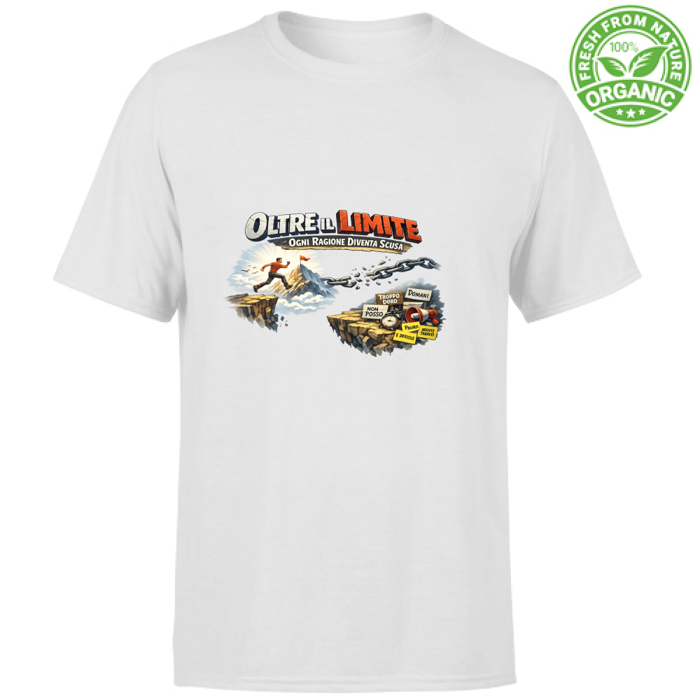 T-Shirt Unisex Organic Oltre il limite