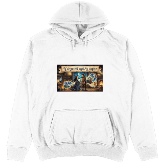 Felpa Unisex con Cappuccio Strega