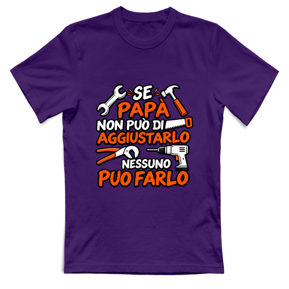 T-Shirt Unisex Se papà...