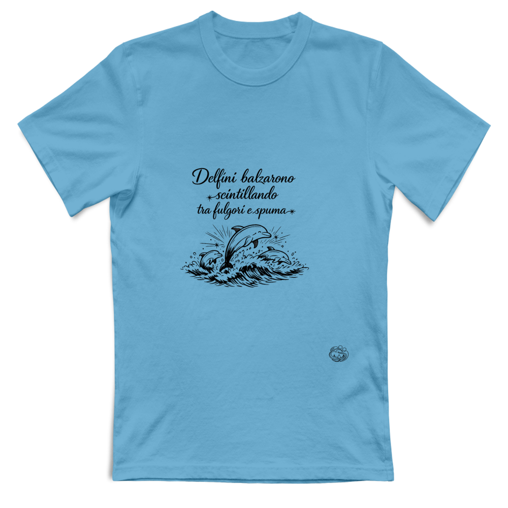 T-Shirt Bambino Delfini
