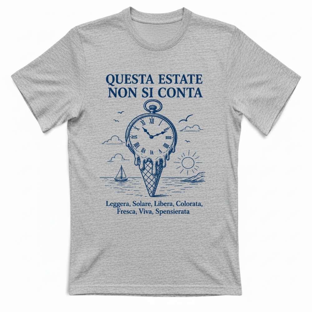 T-Shirt Bambino Estate non si conta